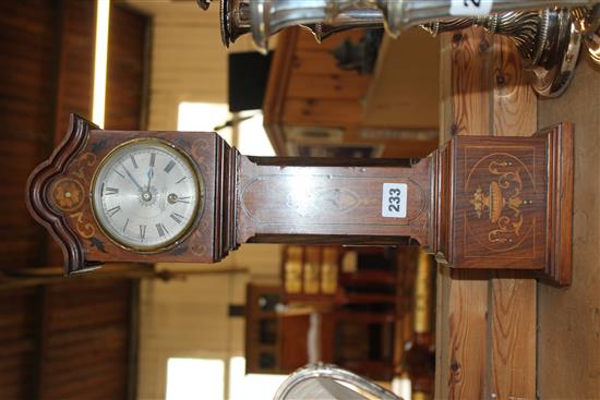 Miniature longcase clock